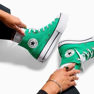 Converse - Women's Chuck Taylor All Star Lift Platform High Top Shoes (A09393C)